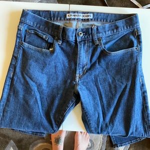 Express Rocco Slim Fit Straight Leg Jeans 32x32